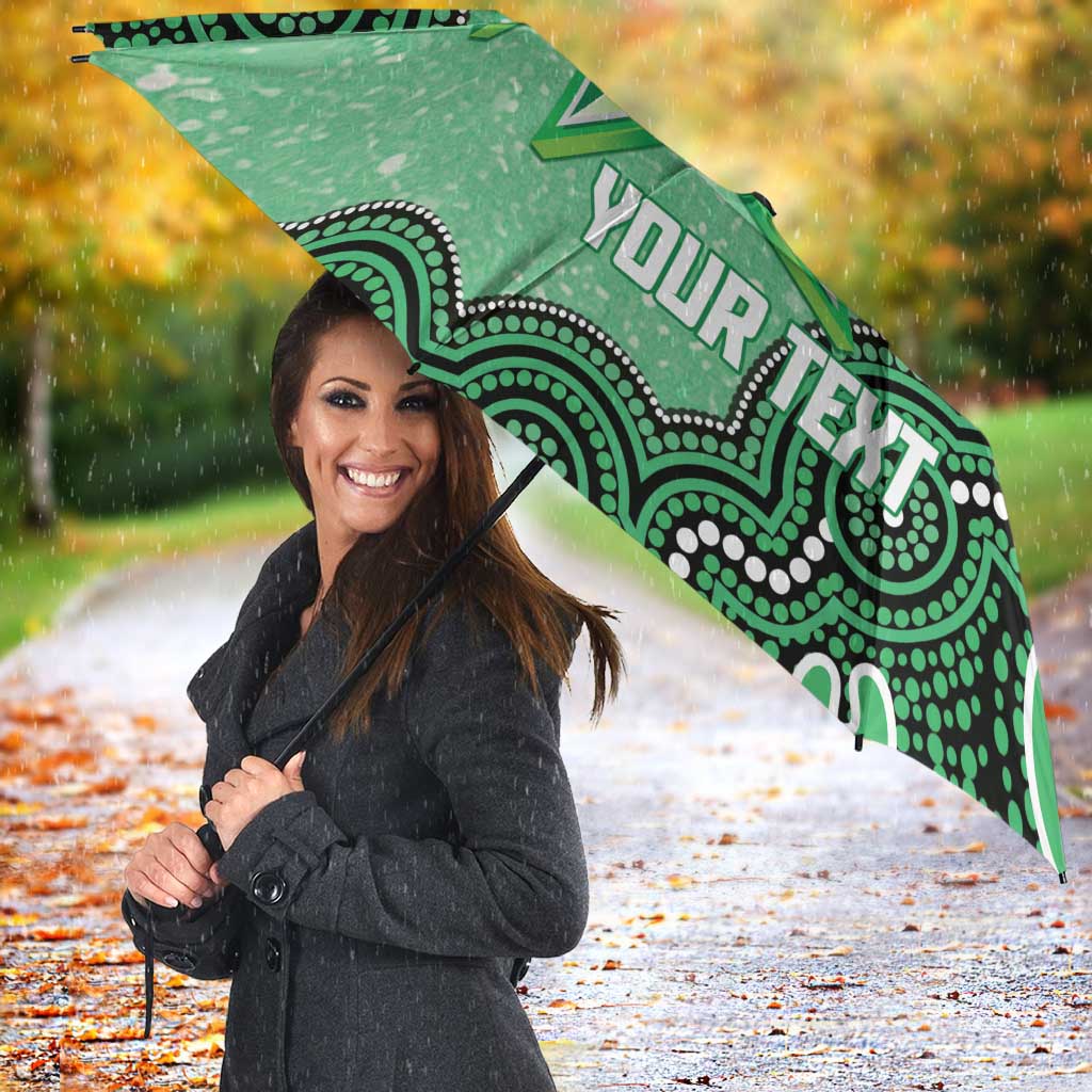 Melbourne Stars NAIDOC Week 2026 Custom Umbrella 50 Years Deadly Indigenous Art Glitter Effect
