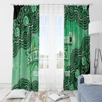 Melbourne Stars NAIDOC Week 2026 Custom Window Curtain 50 Years Deadly Indigenous Art Glitter Effect