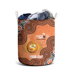Perth Scorchers NAIDOC Week 2026 Custom Laundry Basket 50 Years Deadly Indigenous Art Glitter Effect