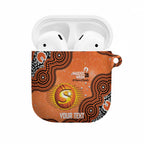 Perth Scorchers NAIDOC Week 2026 Custom AirPods Case 50 Years Deadly Indigenous Art Glitter Effect