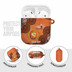 Perth Scorchers NAIDOC Week 2026 Custom AirPods Case 50 Years Deadly Indigenous Art Glitter Effect