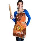 Perth Scorchers NAIDOC Week 2026 Custom Apron 50 Years Deadly Indigenous Art Glitter Effect