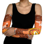 Perth Scorchers NAIDOC Week 2026 Custom Arm Sleeves 50 Years Deadly Indigenous Art Glitter Effect