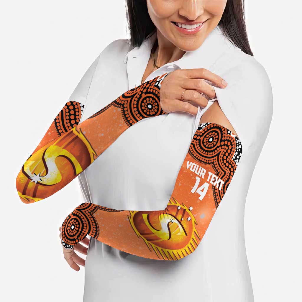 Perth Scorchers NAIDOC Week 2026 Custom Arm Sleeves 50 Years Deadly Indigenous Art Glitter Effect