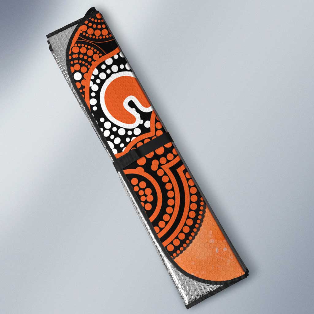 Perth Scorchers NAIDOC Week 2026 Custom Auto Sun Shade 50 Years Deadly Indigenous Art Glitter Effect