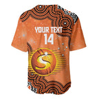 Perth Scorchers NAIDOC Week 2026 Custom Baseball Jersey 50 Years Deadly Indigenous Art Glitter Effect