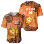 Perth Scorchers NAIDOC Week 2026 Custom Baseball Jersey 50 Years Deadly Indigenous Art Glitter Effect