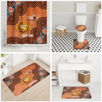 Perth Scorchers NAIDOC Week 2026 Custom Bathroom Set 50 Years Deadly Indigenous Art Glitter Effect