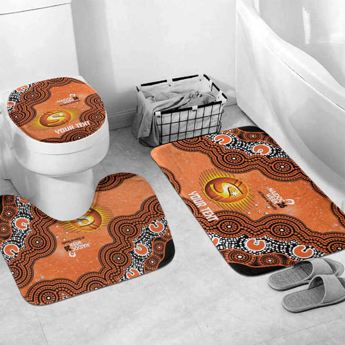 Perth Scorchers NAIDOC Week 2026 Custom Bathroom Set 50 Years Deadly Indigenous Art Glitter Effect