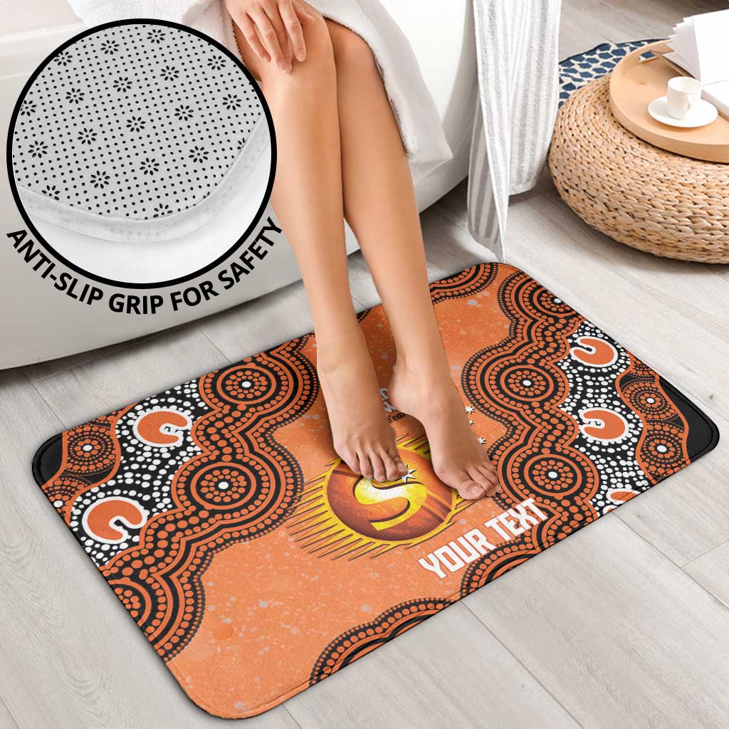 Perth Scorchers NAIDOC Week 2026 Custom Bathroom Set 50 Years Deadly Indigenous Art Glitter Effect