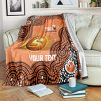 Perth Scorchers NAIDOC Week 2026 Custom Blanket 50 Years Deadly Indigenous Art Glitter Effect