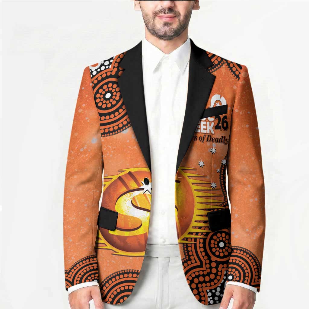 Perth Scorchers NAIDOC Week 2026 Custom Blazer 50 Years Deadly Indigenous Art Glitter Effect
