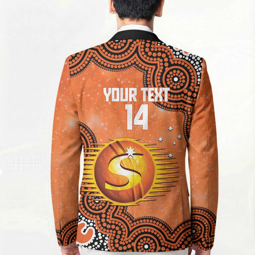 Perth Scorchers NAIDOC Week 2026 Custom Blazer 50 Years Deadly Indigenous Art Glitter Effect