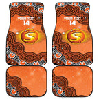 Perth Scorchers NAIDOC Week 2026 Custom Car Mats 50 Years Deadly Indigenous Art Glitter Effect