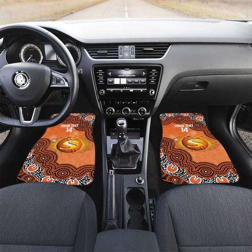 Perth Scorchers NAIDOC Week 2026 Custom Car Mats 50 Years Deadly Indigenous Art Glitter Effect