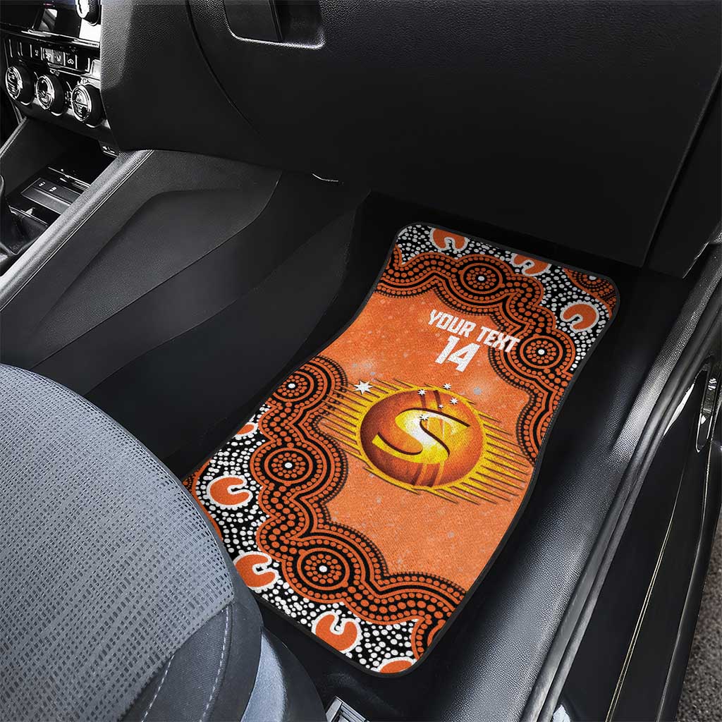 Perth Scorchers NAIDOC Week 2026 Custom Car Mats 50 Years Deadly Indigenous Art Glitter Effect