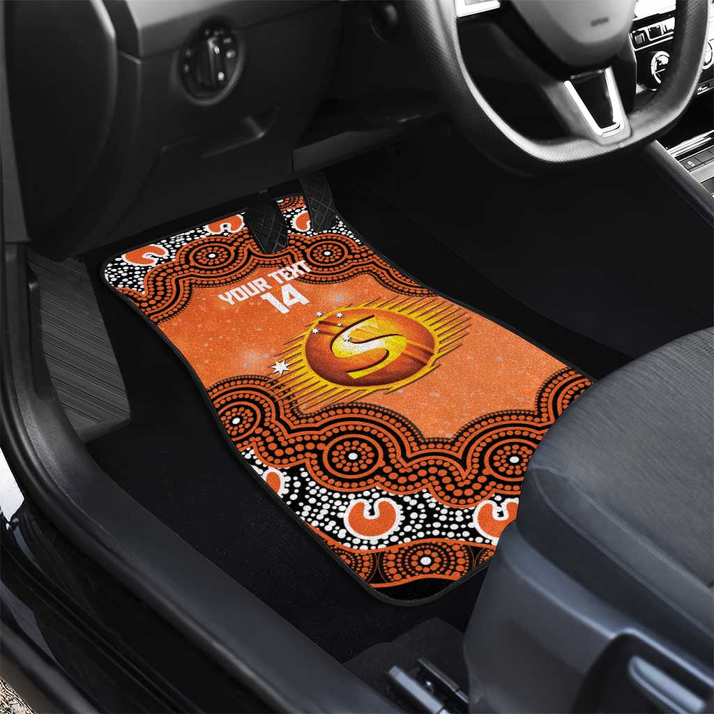 Perth Scorchers NAIDOC Week 2026 Custom Car Mats 50 Years Deadly Indigenous Art Glitter Effect