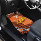 Perth Scorchers NAIDOC Week 2026 Custom Car Mats 50 Years Deadly Indigenous Art Glitter Effect