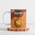 Perth Scorchers NAIDOC Week 2026 Custom Ceramic Mug 50 Years Deadly Indigenous Art Glitter Effect