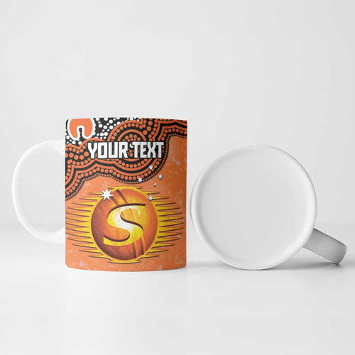 Perth Scorchers NAIDOC Week 2026 Custom Ceramic Mug 50 Years Deadly Indigenous Art Glitter Effect