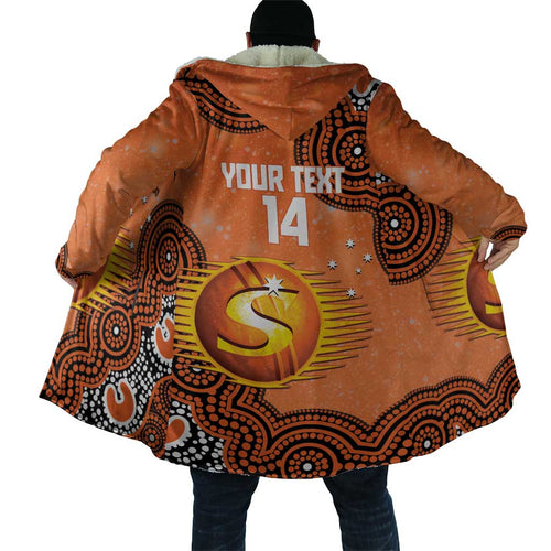Perth Scorchers NAIDOC Week 2026 Custom Cloak 50 Years Deadly Indigenous Art Glitter Effect