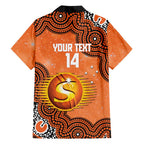 Perth Scorchers NAIDOC Week 2026 Custom Family Matching Off Shoulder Maxi Dress and Hawaiian Shirt 50 Years Deadly Indigenous Art Glitter Effect