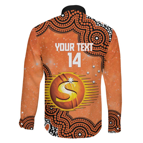 Perth Scorchers NAIDOC Week 2026 Custom Family Matching Summer Maxi Dress and Hawaiian Shirt 50 Years Deadly Indigenous Art Glitter Effect