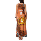 Perth Scorchers NAIDOC Week 2026 Custom Family Matching Tank Maxi Dress and Hawaiian Shirt 50 Years Deadly Indigenous Art Glitter Effect