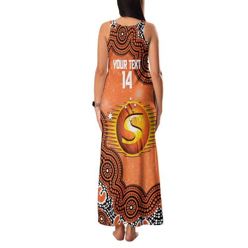 Perth Scorchers NAIDOC Week 2026 Custom Family Matching Tank Maxi Dress and Hawaiian Shirt 50 Years Deadly Indigenous Art Glitter Effect