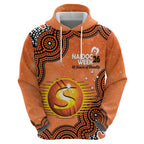 Perth Scorchers NAIDOC Week 2026 Custom Hoodie 50 Years Deadly Indigenous Art Glitter Effect