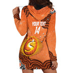 Perth Scorchers NAIDOC Week 2026 Custom Hoodie Dress 50 Years Deadly Indigenous Art Glitter Effect