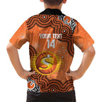 Perth Scorchers NAIDOC Week 2026 Custom Kid Hawaiian Shirt 50 Years Deadly Indigenous Art Glitter Effect