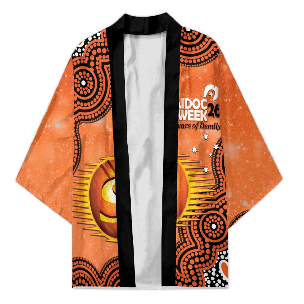 Perth Scorchers NAIDOC Week 2026 Custom Kimono 50 Years Deadly Indigenous Art Glitter Effect
