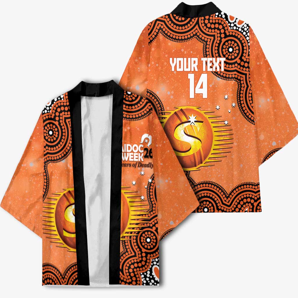 Perth Scorchers NAIDOC Week 2026 Custom Kimono 50 Years Deadly Indigenous Art Glitter Effect