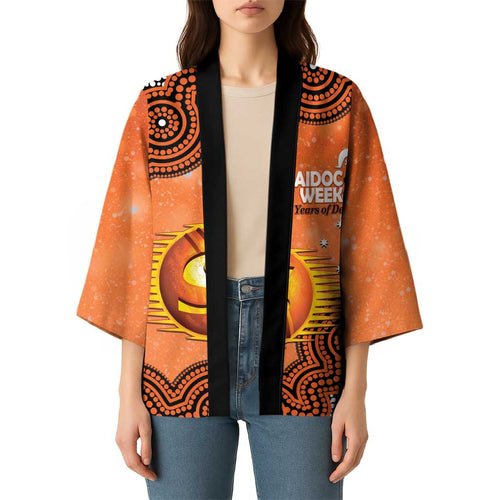 Perth Scorchers NAIDOC Week 2026 Custom Kimono 50 Years Deadly Indigenous Art Glitter Effect