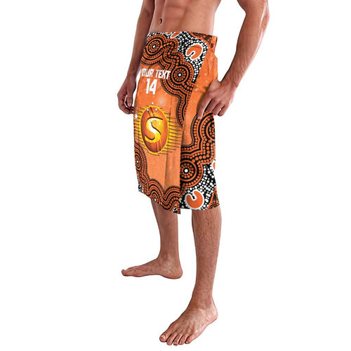Perth Scorchers NAIDOC Week 2026 Custom Lavalava 50 Years Deadly Indigenous Art Glitter Effect