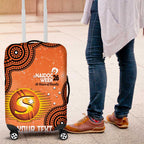 Perth Scorchers NAIDOC Week 2026 Custom Luggage Cover 50 Years Deadly Indigenous Art Glitter Effect