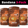 Perth Scorchers NAIDOC Week 2026 Custom Neck Gaiter 50 Years Deadly Indigenous Art Glitter Effect
