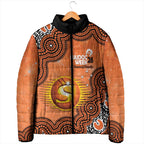 Perth Scorchers NAIDOC Week 2026 Custom Padded Jacket 50 Years Deadly Indigenous Art Glitter Effect