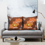 Perth Scorchers NAIDOC Week 2026 Custom Pillow Cover 50 Years Deadly Indigenous Art Glitter Effect