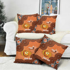 Perth Scorchers NAIDOC Week 2026 Custom Pillow Cover 50 Years Deadly Indigenous Art Glitter Effect