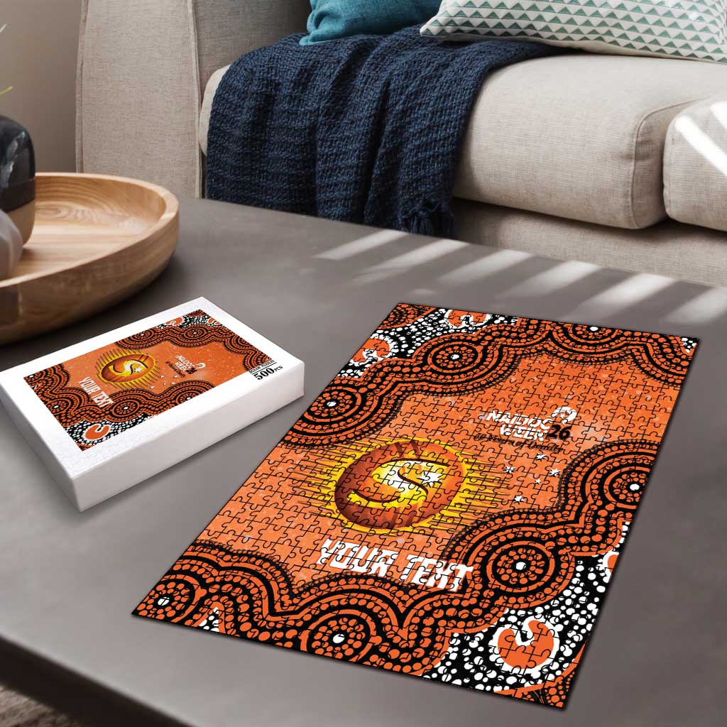 Perth Scorchers NAIDOC Week 2026 Custom Puzzle 50 Years Deadly Indigenous Art Glitter Effect