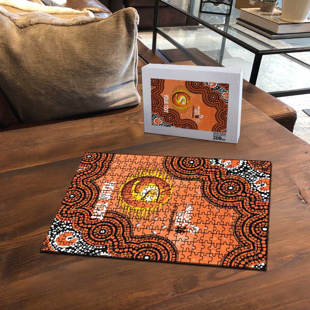 Perth Scorchers NAIDOC Week 2026 Custom Puzzle 50 Years Deadly Indigenous Art Glitter Effect