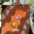 Perth Scorchers NAIDOC Week 2026 Custom Quilt 50 Years Deadly Indigenous Art Glitter Effect