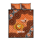 Perth Scorchers NAIDOC Week 2026 Custom Quilt Bed Set 50 Years Deadly Indigenous Art Glitter Effect