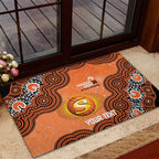 Perth Scorchers NAIDOC Week 2026 Custom Rubber Doormat 50 Years Deadly Indigenous Art Glitter Effect