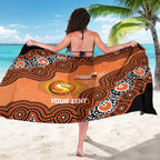 Perth Scorchers NAIDOC Week 2026 Custom Sarong 50 Years Deadly Indigenous Art Glitter Effect