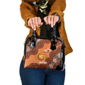 Perth Scorchers NAIDOC Week 2026 Custom Shoulder Handbag 50 Years Deadly Indigenous Art Glitter Effect