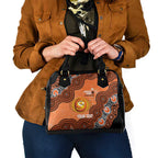Perth Scorchers NAIDOC Week 2026 Custom Shoulder Handbag 50 Years Deadly Indigenous Art Glitter Effect