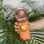 Perth Scorchers NAIDOC Week 2026 Custom Skinny Tumbler 50 Years Deadly Indigenous Art Glitter Effect